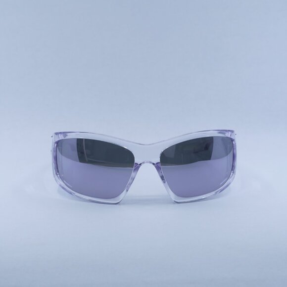 ?️ New Givenchy GV40051I 26C Sunglasses - Transparent Frame, Grey Lenses main image 5